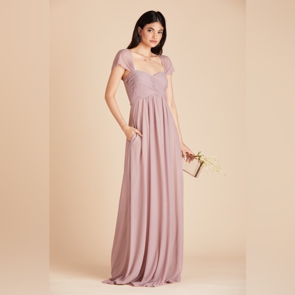 Birdy Grey Mauve Maxi Dress NWT